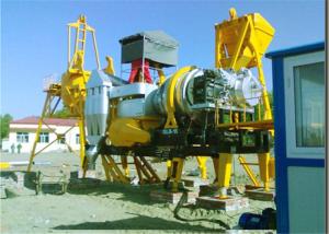 China Drying Drum Horizontal Twin Shaft Asphalt Mixing Plant , 15TPH Concrete Batching Plant factory