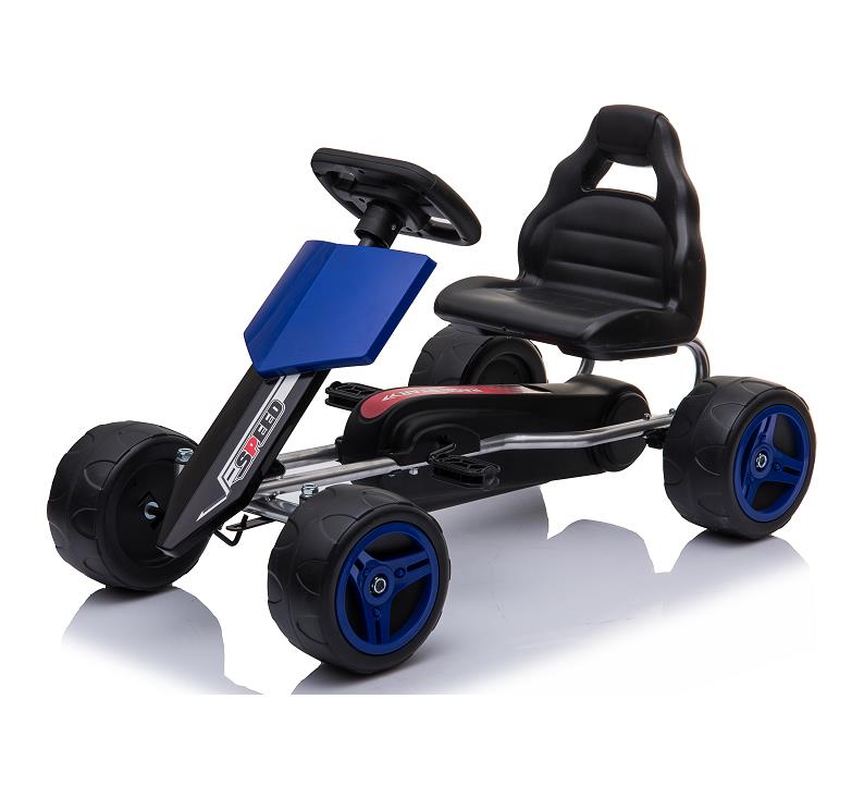 8 to 13 Years Range Adjustable Seats Children's Pedal Go-Kart Car with Front and Rear