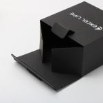 Hot Sale Rectangle Black Wrapping Gift Package Paper Box