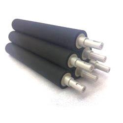 China Silicon Industrial Neoprene Rubber Roller For Wood Working Machinery factory