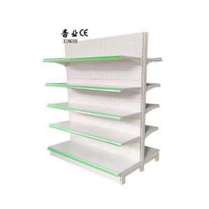 China Manufacturer Customized Color Size Supermarket shelves Buckle back plate shelves Convenience store shelves factory