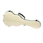 Anti Pressure Fiberglass Tenor Ukulele Hard Case Ivory Color