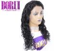 Double Weft Natural Wave 350g Full Lace Human Wigs