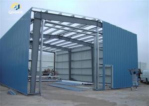 China Prefab Metal Building Q235 Warehouse Steel Structure Sound Proof factory