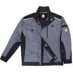 35% Cotton Zip Up Work Jacket , 250gsm Outdoor Work Jacket Mens