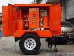 Two Stage High Vacuum Waste Oil Recycling Machine 600 - 18000L/H Flow Rate
