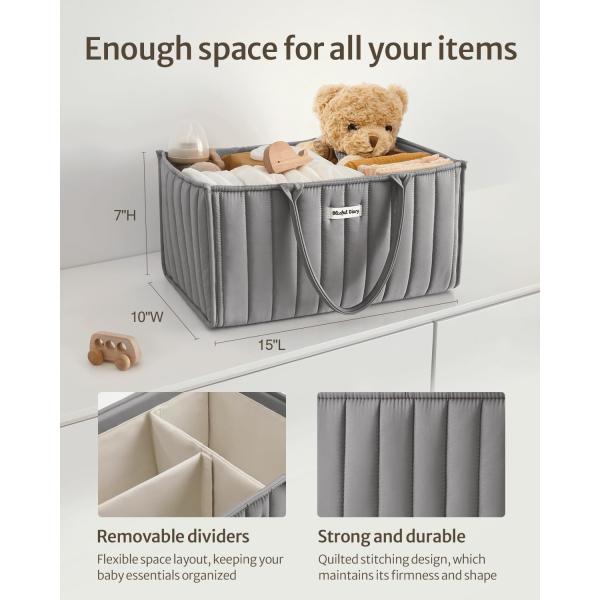 Simplify Your Life as a Parent with Felt Storage Boxes 10 quot x 6.3 quot x 12.5 quot