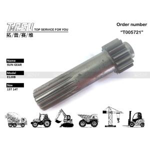 China 099-0203 Excavator Planetary Gear Sun Gear For Caterpillar E120B 15T 14T factory