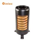 Energy Conservation Single Copper Tube Heat Exchanger RAH02 for Evaporator