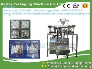 China Bestar hardware,screws ,nuts ,bolts ,nail counting and packing machine with two vibration bowls good price factory