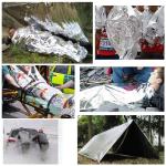 Foil Thermal First Aid Outdoor WaterProof Emergency Survival Rescue Blanket