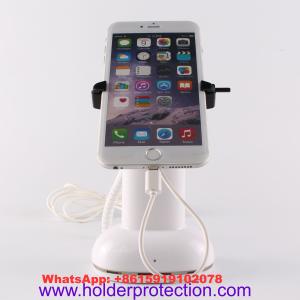 China COMER anti-theft security alarm cable locking Gripper stand for gsm mobile display factory