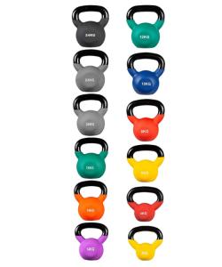 China neoprene cast iron kettlebells, cast iron kettlebell set, cast iron kettlebell 16kg factory