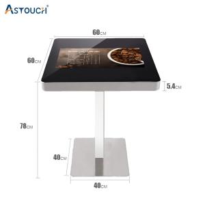 China 22 Inch Interactive Touch Screen Table For Restaurant And Shops factory