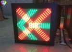 Red Cross Green Arrow Traffic LED Display Traffic Warning Signal Light 400*400