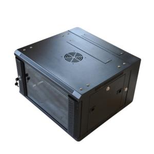China 19 Inch 6u Wall Mount Server Rack Cabinet SPCC Cold Rolled Steel Corrosion Resistance factory