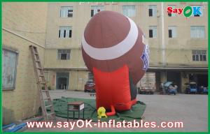 China Promotional Inflatable Rugby Balls  Inflatable Word Cup Trophy Rugby Ball Model factory