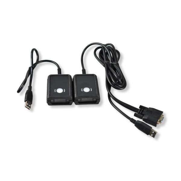 RS232 Interface QR Code Barcode Scanner Module Barcode Reader Engine LED Light