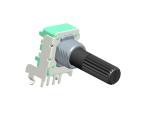 Low Price Single Gang Rotary Potentiometer Plastic/Metal Shaft Through Hole/DIP