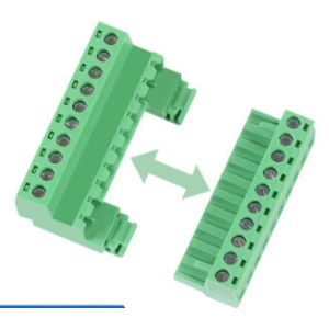 RD2EDG-UKR-5.0 5.08-KR Plug-in terminal block green 2-24P wire connecting