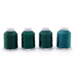 China 100% Polyester Mercerized Weaving Thread For Leather 210D/3 factory