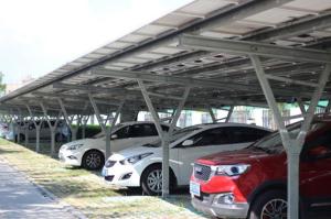 China On/Off Grid Carbon Steel Solar Panel Carport Mounting Structure factory