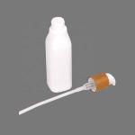 150g Square OPAL Glass Serum Bottles With Bamboo Cream Face Care Jar Cosmetic