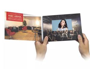 China 4 inch HD screen Video Marketing Mailers , digital Video Direct Mailers ODM factory