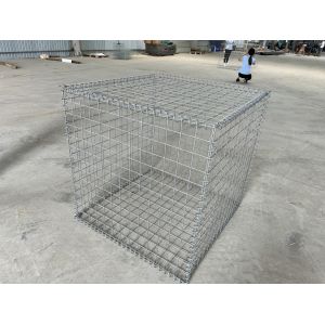 100X80X30Cm Galvanized Welded Wire Mesh Gabion Basket Wall