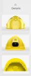 IP67 4G Helmet Camera Hard Hat Build In Camera For Construction Site