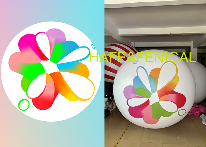 Customized 2m/6.5ft 2.5m/8ft 3m/10ft PVC Inflatable Balloons For Ads Or Event Decor