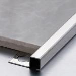 Custom 304 316L Stainless Steel Tile Trim Profiles 6mm 8mm 10mm Height