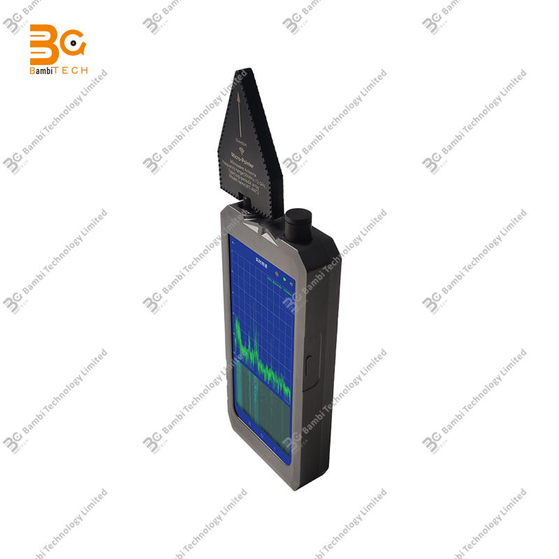 Handheld Wireless signal Gps 2G 3G 4G 5G Mobile Radio WIFI Low-power Bluetooth Scanner Detector with 1mhz-12GHz