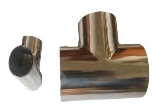China CE Certification Butt Weld Fitting Ss Reducing Tee A234 Wpb JIS Standard factory