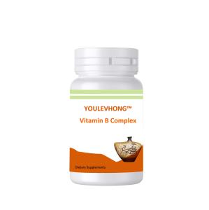 China Vitamin B1 Vitamin B6 Vitamin B Complex Supplement Contains No Gluten Folic Acid for Skin Hair And Nails Healthy factory