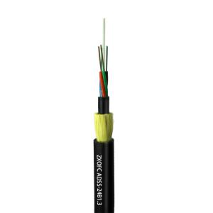 China Double Jacket ADSS Optical Cable / All Dielectric Outside Aerial Cable factory