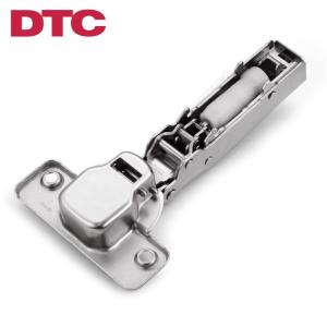 China Silver Frameless Hydraulic Concealed Hinges Full Overlay Kitchen Cabinet factory