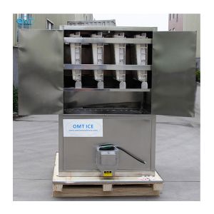 Commercial Ice Cube Maker Machine High Output Large Power Electric Control