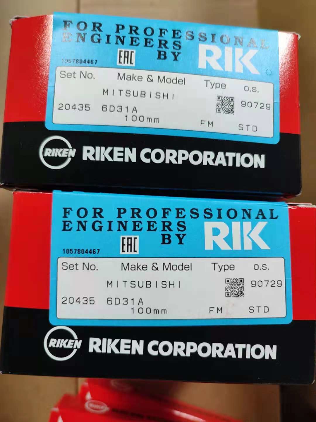 Lightweight Smooth Finished Piston Ring For Tough Applications Hino P11C 13011-3110A 15296 6D22 30917-20010 20035
