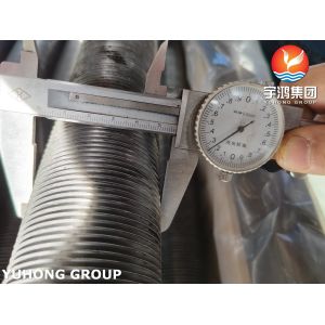 ASTM A213 T5 Fin Material Al1060 Embedded G Fin Tube For Refrigeration System