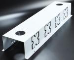 Desk Low Socket Slot Desktop Cable Box / U - Shaped Trunking Cable Slot 86 Panel