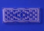 3030SMD LED Street Light Lens 173MM Wide Angle 176x96 Degree High Light Output