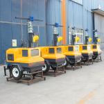 3500K Floodlight Mobile Trailer Mounted Solar Power LED Light Towers for Street