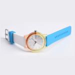 Plastic Case Silicone Sports Watch , Chrono Sport Quartz Movt Watch