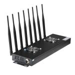 Indoor Universal Jammer WIFI Signal Scrambler GPS LTE Cell Phone 80W