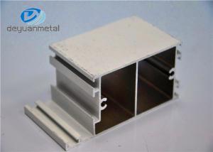 China Customized Aluminum Door Profile With Polishing / Wooden Grain / Sand Blasting factory