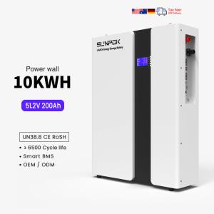 China Home Power 48V 200Ah Lithium Ion Battery 10Kwh LiFePo4 Batteries Smart BMS Solar System 51.2V 100Ah Energy Storage Battery factory