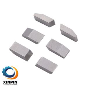 China Polishing Tungsten Carbide Cutting Tips HRA 89.5-HRA94.8 For Serrated Cutter factory