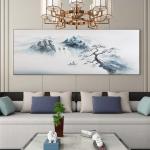Customized Size Hand Painted Landscape Oil Painting Modern Textured Canvas Art