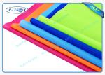 Red Polypropylene Non Woven Fabric Anti Bacterial Customer Label
